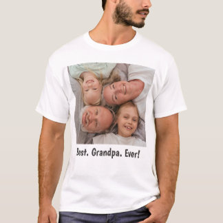 Bästa farfar någonsin-fotot-Shirt T Shirt