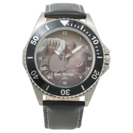 Bästa farfar någonsin-fotot Skapar din egen Anpass Armbandsur