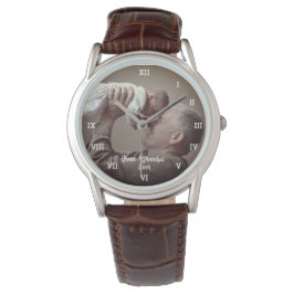 Bästa farfar någonsin-fotot Skapar din egen Anpass Armbandsur