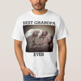 Bästa farfar någonsin-fotot Skapar ditt eget T-S-s T Shirt