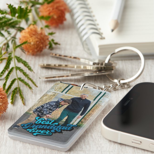 Bästa farfar någonsin | Grandpa Photo (Högra Framsidan)