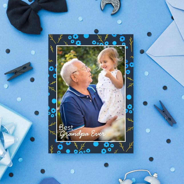 Bästa farfar någonsin-Helgdag Julkort (Skapare uppladdad)