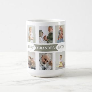 Bästa farfar någonsin – Personlig fotoskål Kaffemugg