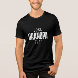 Bästa farfar någonsin Personlig skrift T Shirt