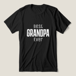 Bästa farfar någonsin Personlig skrift T Shirt