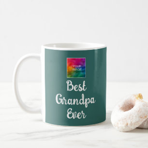 Bästa farfar någonsin Retro Typography Cute Best Kaffemugg