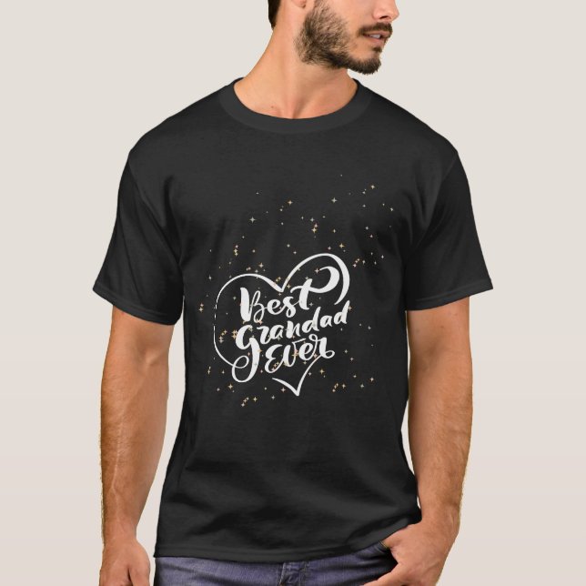Bästa farfar någonsin T-Shirt (Framsida)
