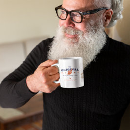 Bästa farfar någonsin | Två foto collage kaffemugg