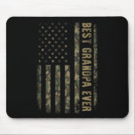 Bästa farfar nånsin Camouflage American Flagga Far Musmatta<br><div class="desc">Bästa farfar Aldrig Camouflage American Flagga Fars dag</div>
