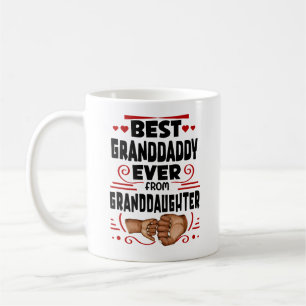 Bästa farfar nånsin, mordotter, Modern typo Kaffemugg
