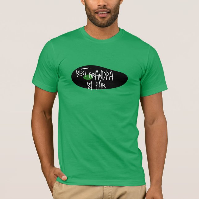 Bästa farfar, pappa efter paritisk Anpassningsbar  T Shirt (Framsida)