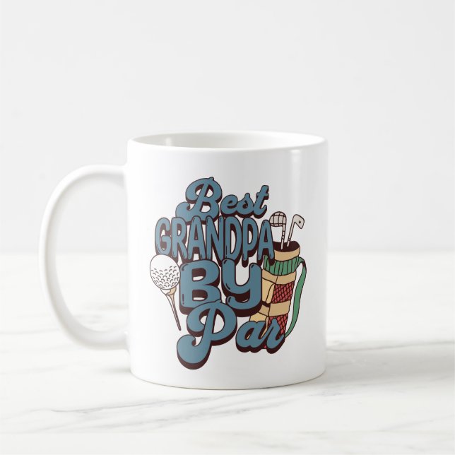 Bästa farfar par father´s day kaffemugg (Vänster)