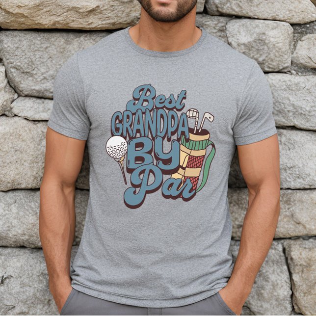 Bästa farfar par father´s day t shirt (Best Grandpa By Par)