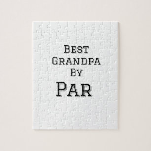 Bästa farfar per par enkel pappor farfar pussel