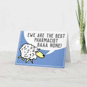 Bästa farmaceut Pub Inga - Får Pun Kort