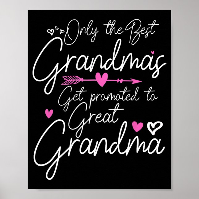 Bästa farmödrar befordras till mormor mor poster (Framsidan)