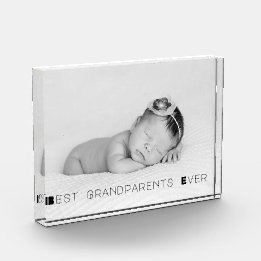 Bästa farmor-föräldrar någonsin, fotoblock för Per