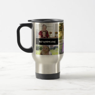 Bästa farmor någonsin-Anpassningsbar Fotokollage Resemugg