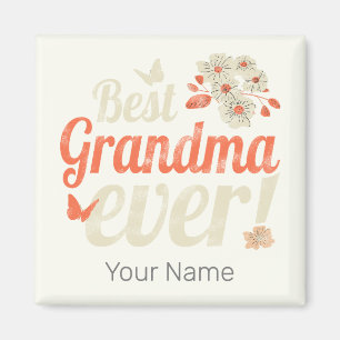 Bästa farmor någonsin Vintage farmor Magnet