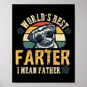 Bästa Farter I Elak Far Bästa Pappa någonsin Coola Poster