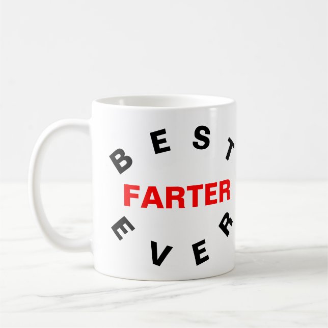Bästa farter någonsin kaffemugg (Vänster)