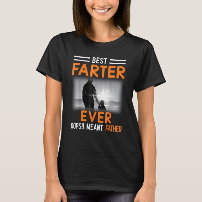 Bästa Farter nånsin Oops jag Meant Far 3 T Shirt (Framsida)