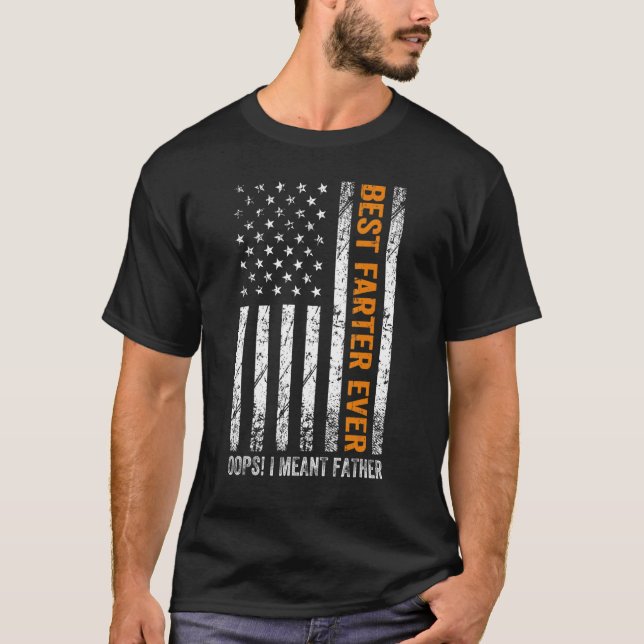 Bästa Farter nånsin Oops jag Meant Far T Shirt (Framsida)