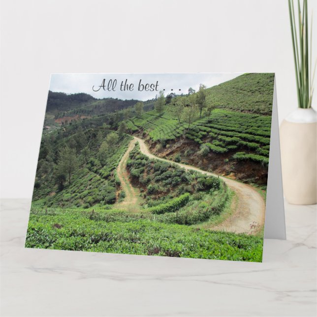 Bästa farwell-spåren kort (Framsida)