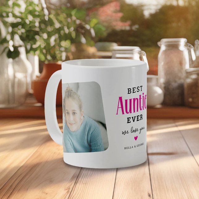 Bästa FASTER Någonsin 2 Foto Sött Gåva  Kaffemugg (Skapare uppladdad)