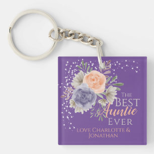 Bästa Faster Någonsin Lila Blommig Peony Ros 