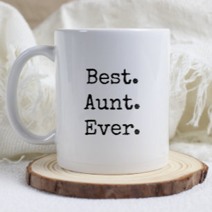 Bästa. Faster. Någonsin. Retro skrivmaskinsstil Kaffemugg