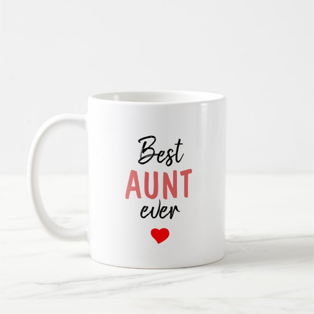 Bästa fastern någonsin kaffemugg (Vänster)