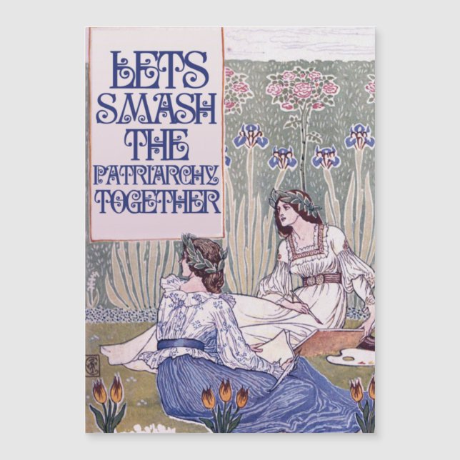 Bästa feministiska vän Låt oss krossa patriarkin (Framsida)