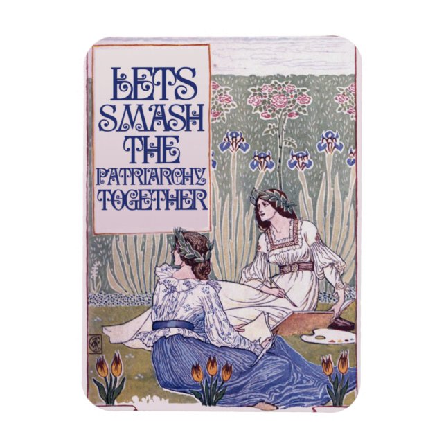 Bästa feministiska vän magnet (Vertikal)