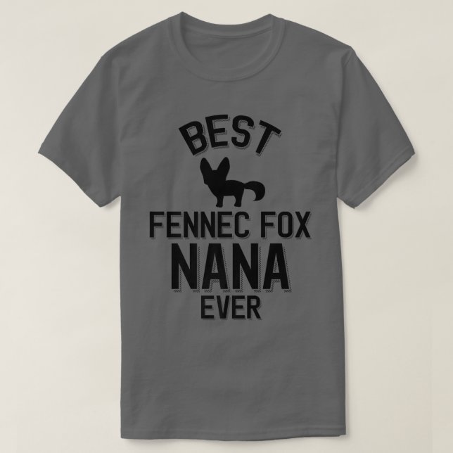 Bästa Fennec för Nana någonsin Premium 329 T Shirt (Design framsida)