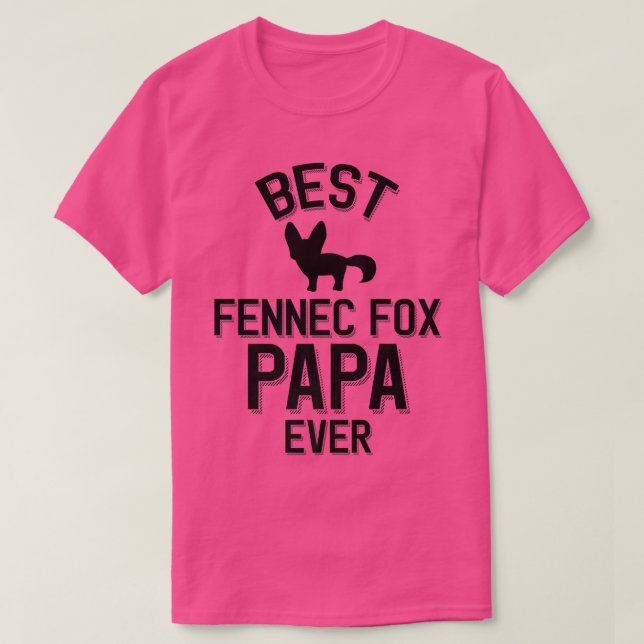 Bästa Fennec för Pappa någonsin Premium 330 T Shirt (Design framsida)