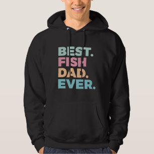 Bästa fiskägare Pappa någonsin fiskägare Hoodie