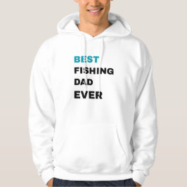 Bästa fiskande pappa någonsin hoodie