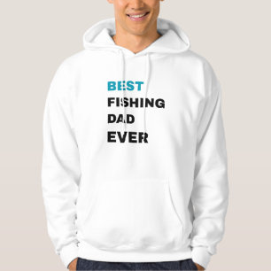 Bästa fiskande pappa någonsin hoodie