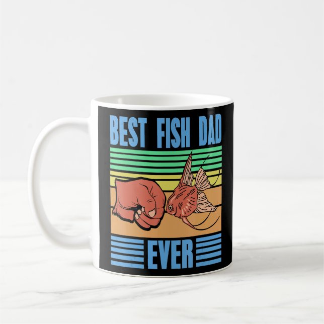 Bästa fiskerinäringen Pappa någonsin i fiskerinäri Kaffemugg (Vänster)