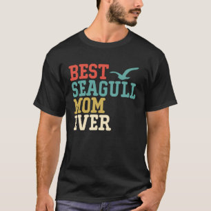 Bästa FISKMÅS Mamma någonsin-Vintage Retro T Shirt