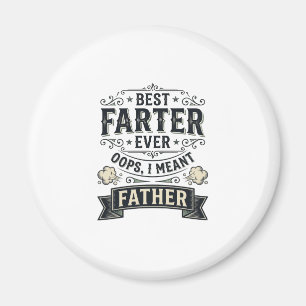 Bästa fjärtaren någonsin Rolig fader skjortdesign_ Magnet