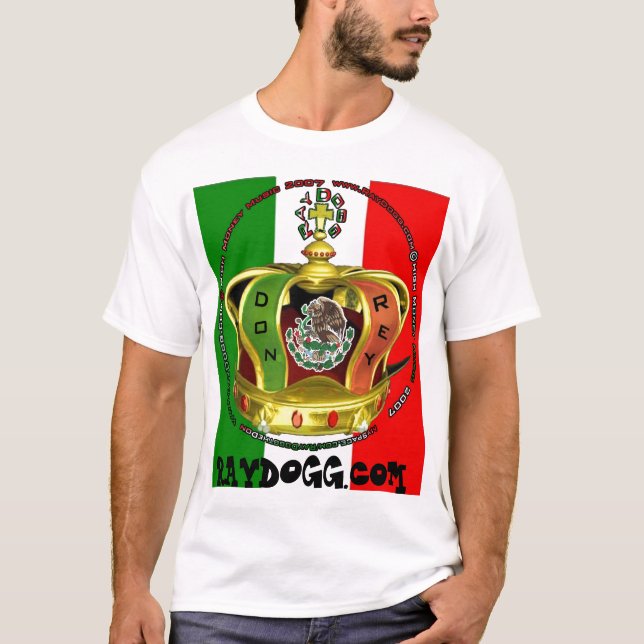 BÄSTA FLAGGA FÖR STRÅLE DOGG MEX TEE (Framsida)