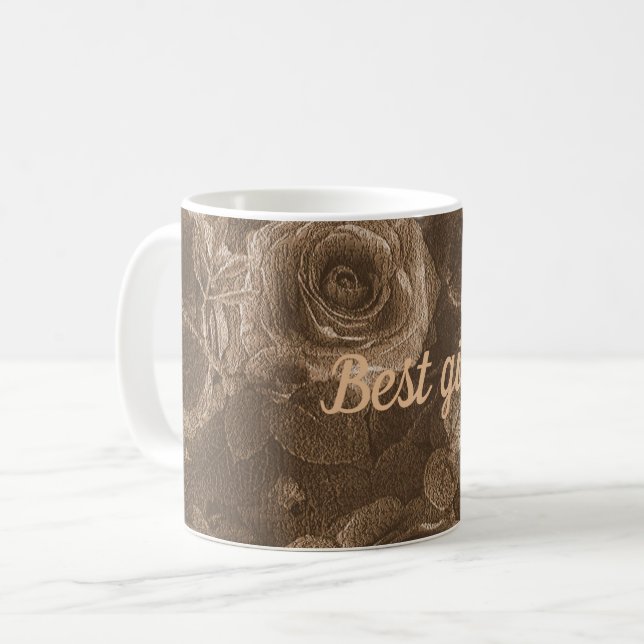 Bästa flicka kaffemugg (Framsida vänster)