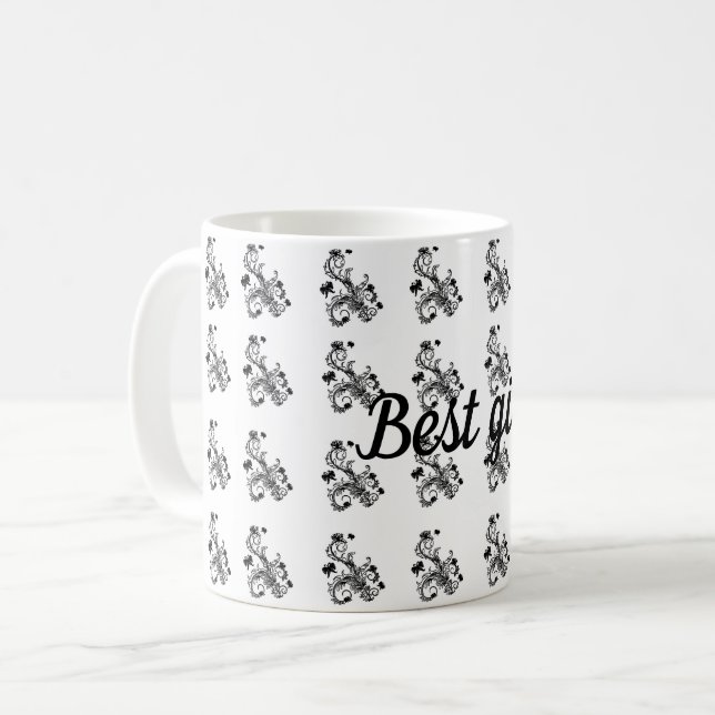 Bästa flicka kaffemugg (Framsida vänster)