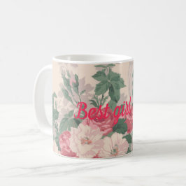Bästa flicka någonsin kaffemugg