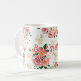 Bästa flicka någonsin kaffemugg