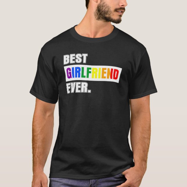 Bästa flickvän någonsin från Boykompis T Shirt (Framsida)