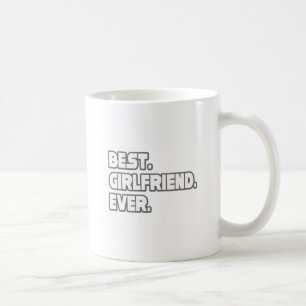 Bästa flickvän någonsin kaffemugg