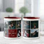 Bästa flickvän någonsin Personlig Fotokaffe Mugg<br><div class="desc">Anpassa mugg och ge som en underbar gåva!</div>